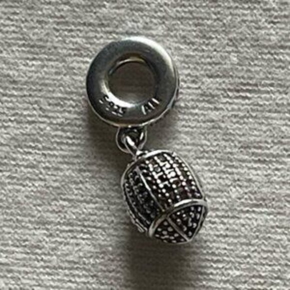 Authentic Pandora American Football Dangle Charm - Picture 4 of 5